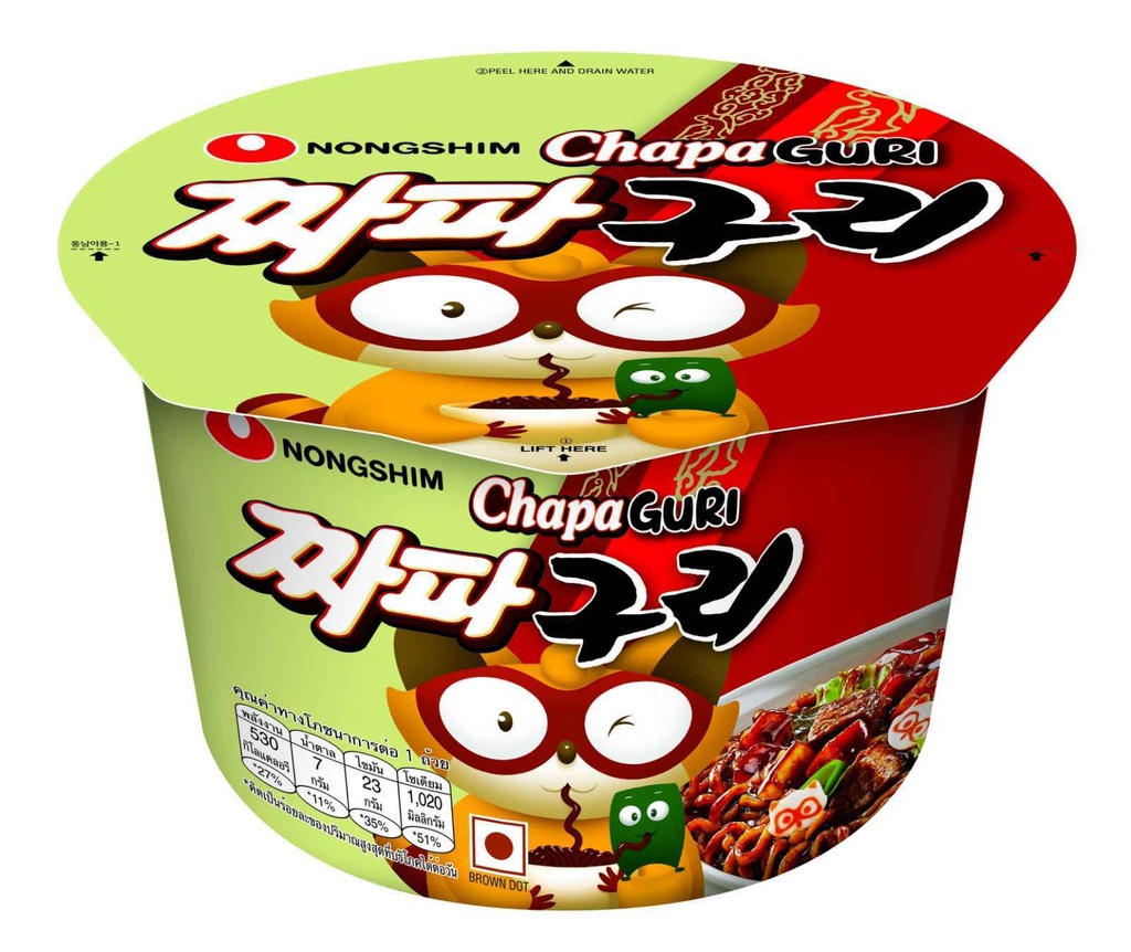 NONGSHIM Instant Noodles Chapaguri Big Bowl 114g