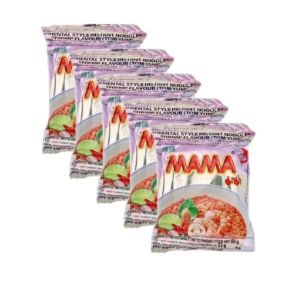 MAMA Instant Noodles Tom Yum Flavour 55g x 5 Pcs