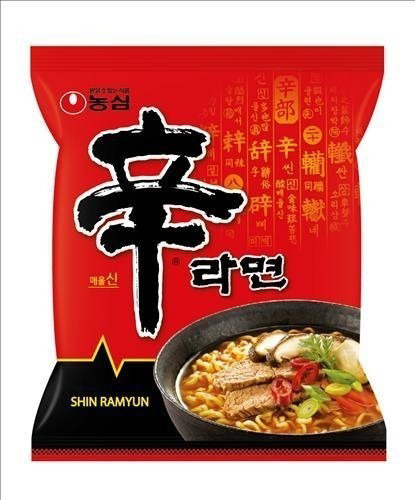 Nongshim Korean Original Shin Ramen Instant Noodles 120g