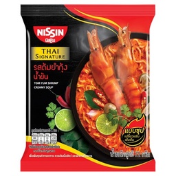 NISSIN Instant Noodle Tom Yum Shrimp Creamy Flavour 72g