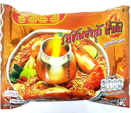 Wai Wai Instant Noodles Tom Yum Shrimp Cream Soup Flavour 60g