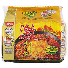 Nissin Instant Noodles Korean Hot Chili Chicken Flavour 300g (60g x 5Pcs)