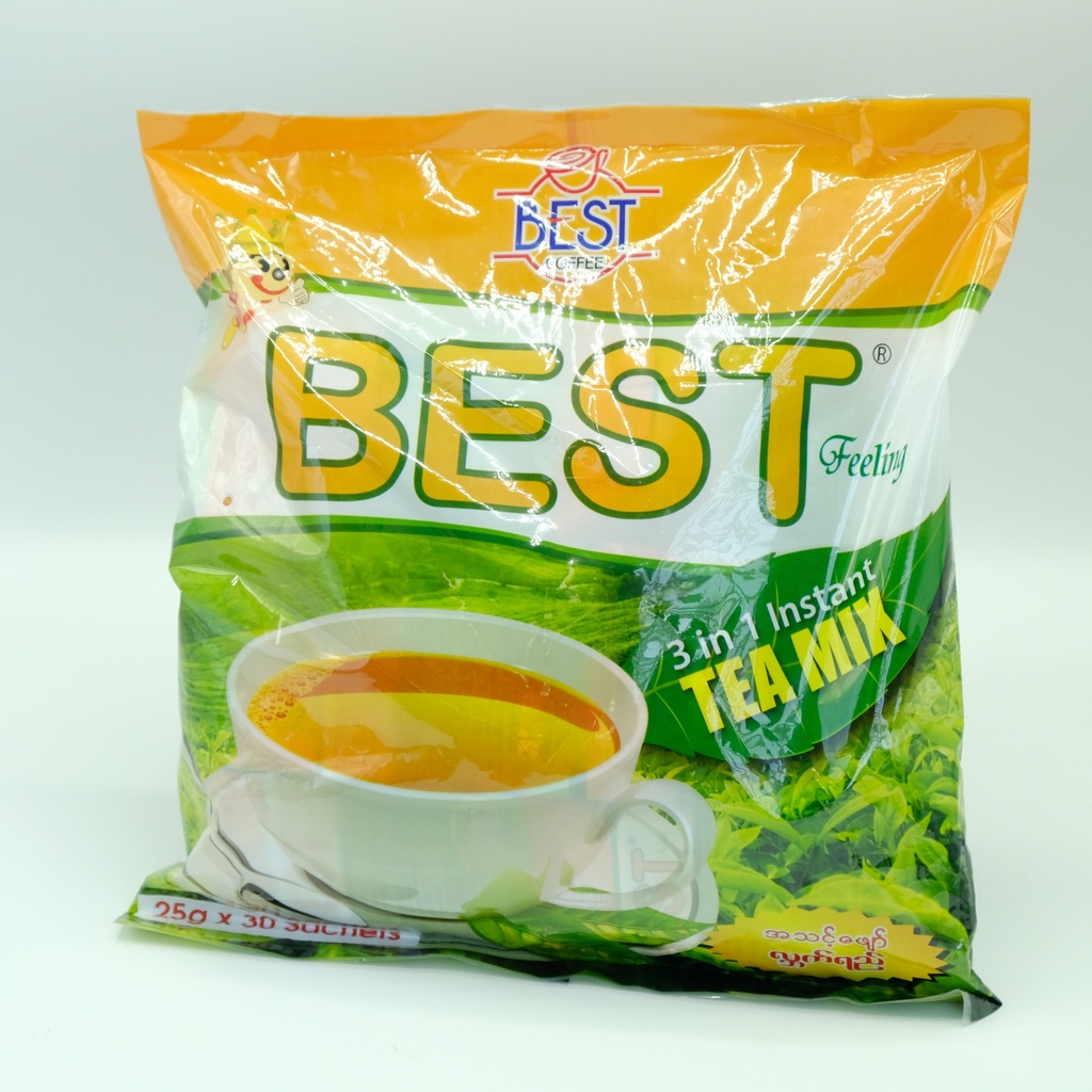 BEST Coffee 3 in 1 Instant Tea Mix 750g (25gx30Packs)