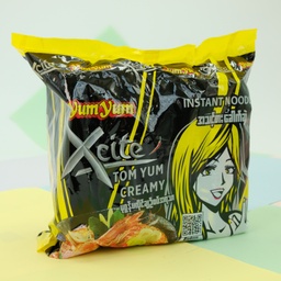 Yum Yum Instant Noodle Xcite Tom Yum Cremy 350g (70g x 5Pcs)